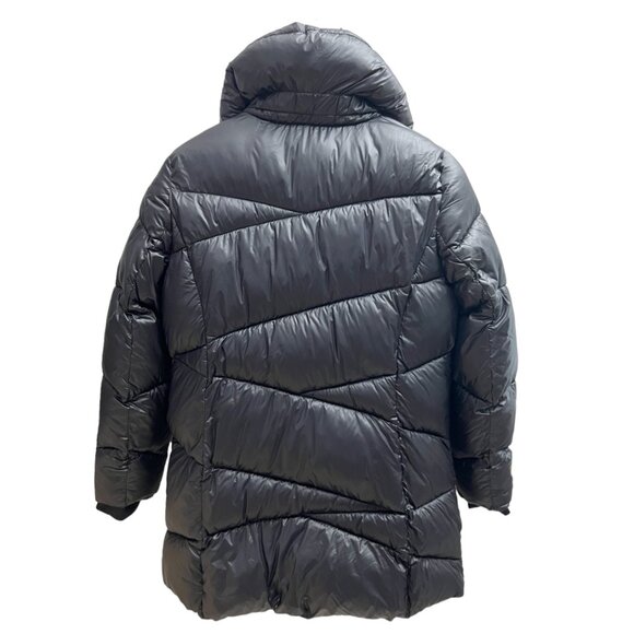 $320 NWT Calvin Klein Sorona Aura Black Puffer Jacket Women's Size S Small NWT - Picture 3 of 14